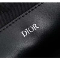 Dior Unisex CD Pouch Black CD Diamond Canvas DIOR Signature (4)
