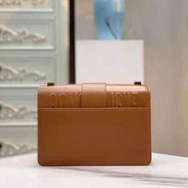 Dior Women 30 Montaigne Bag Des Vents Box Calfskin-brown (3)