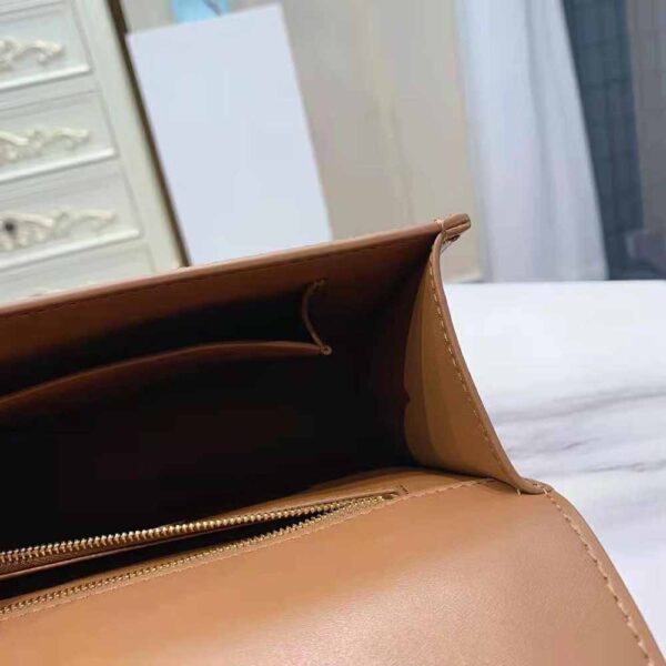 Dior Women 30 Montaigne Bag Des Vents Box Calfskin-brown (7)