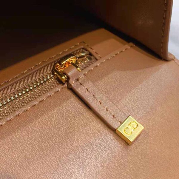 Dior Women 30 Montaigne Bag Des Vents Box Calfskin-brown (8)