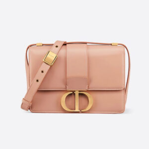 Dior Women 30 Montaigne Bag Des Vents Box Calfskin-Pink