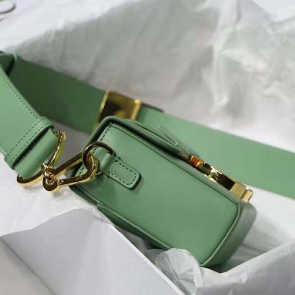 Dior Women 30 Montaigne Box Bag Mint Green Box Calfskin (10)