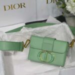 Dior Women 30 Montaigne Box Bag Mint Green Box Calfskin – Bild 2