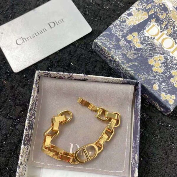 Dior Women 30 Montaigne Bracelet Gold-Finish Metal (3)