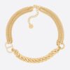 Dior Women 30 Montaigne Necklace Gold-Finish Metal