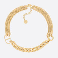 Dior Women 30 Montaigne Necklace Gold-Finish Metal (1)