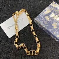 Dior Women 30 Montaigne Necklace Gold-Finish Metal (1)
