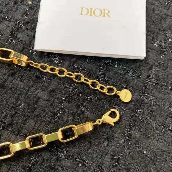Dior Women 30 Montaigne Necklace Gold-Finish Metal (6)
