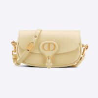 Dior Women Bobby East-West Bag Pale Yellow Box Calfskin (1)