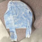 Dior Women Chez Moi Embroidered Sweater Cornflower Blue Technical Cashmere Knit - immagine 7