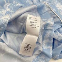 Dior Women Chez Moi Shirt Cornflower Blue Toile de Jouy Reverse Silk Twill (1)