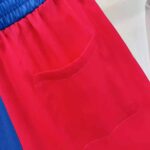 Dior Women Chez Moi Shorts Bright Pink and Fluorescent Blue Silk Twill - Image 6