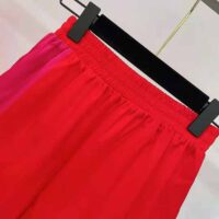 Dior Women Chez Moi Shorts Bright Pink and Pink Silk Twill (1)