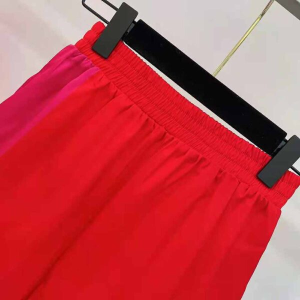 Dior Women Chez Moi Shorts Bright Pink and Pink Silk Twill (5)