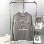 Dior Men Christian Dior Atelier Sweater Gray Wool Jersey - Imagen 2