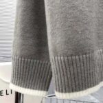 Dior Men Christian Dior Atelier Sweater Gray Wool Jersey - Imagen 7