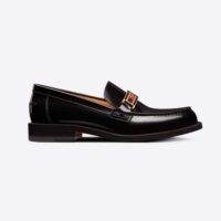 Dior Women Code Loafer Black Brushed Calfskin (1)