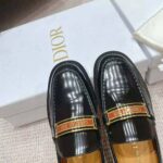 Dior Women Code Loafer Black Brushed Calfskin - Bild 7
