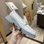 Dior Women Code Loafer White Brushed Calfskin - Bild 7