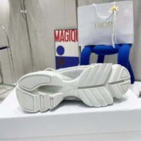 Dior Women D-Connect Sneaker Silver-Tone Laminated Mesh (1)