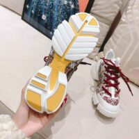 Dior Women D-Connect Sneaker White Technical Fabric and Multicolor Butterfly Motif (1)