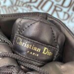 Dior Women D-Leader Ankle Boot Black Quilted Cannage Calfskin - Image 10