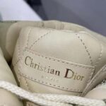 Dior Women D-Leader Ankle Boot White Quilted Cannage Calfskin - Image 10