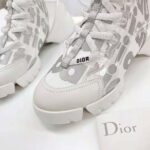 Dior Women D-connect Sneaker White Dior Spatial Printed Reflective Technical Fabric - immagine 8