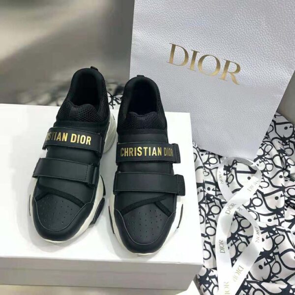 Dior Women D-wander Sneaker Black Calfskin (2)