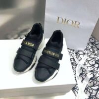 Dior Women D-wander Sneaker Black Calfskin (1)