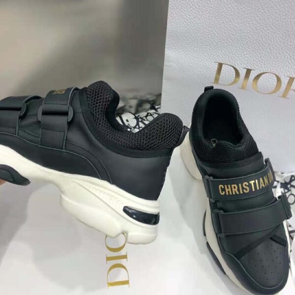 Dior Women D-wander Sneaker Black Calfskin (6)