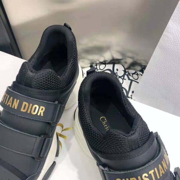 Dior Women D-wander Sneaker Black Calfskin (7)