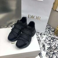 Dior Women D-wander Sneaker Uber Black Dior Oblique Technical Fabric (1)
