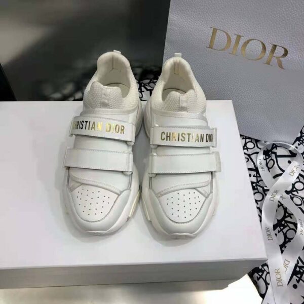 Dior Women D-wander Sneaker White Calfskin (2)