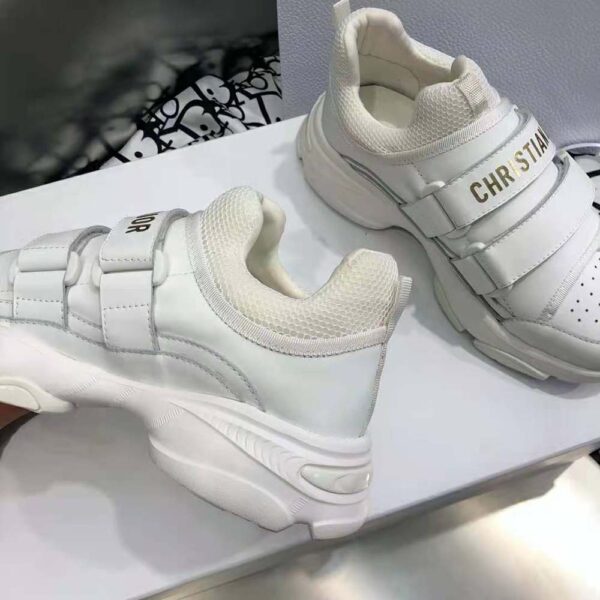 Dior Women D-wander Sneaker White Calfskin (6)