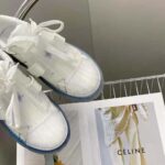 Dior Women Dior-Id Sneaker White Calfskin and Deep Blue Transparent Rubber - Imagen 6