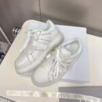Dior Women Dior-Id Sneaker White Calfskin and Transparent Rubber - Imagen 5