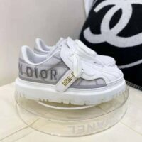 Dior Women Dior-id Sneaker Gray Reflective Technical Fabric (1)