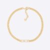 Dior Women Dio(r)evolution Choker Gold-Finish Metal and White Crystals