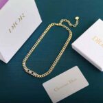 Dior Women Dio(r)evolution Choker Gold-Finish Metal and White Crystals - Image 2