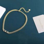 Dior Women Dio(r)evolution Choker Gold-Finish Metal and White Crystals - Image 3