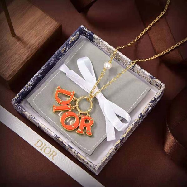 Dior Women Dio(r)evolution Necklace Gold-Finish Metal (3)