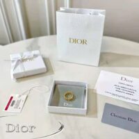 Dior Women Dio(r)evolution Ring Gold-Finish Metal and White Crystals (1)