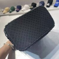 Dior Women Diortravel Vanity Case Mesh Embroidery-black (1)