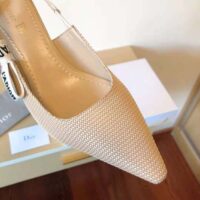 Dior Women J Adior Slingback Pump Nude Technical Fabric (1)