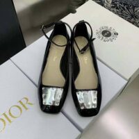 Dior Women La Parisienne Dior Pump Black Patent Calfskin (1)