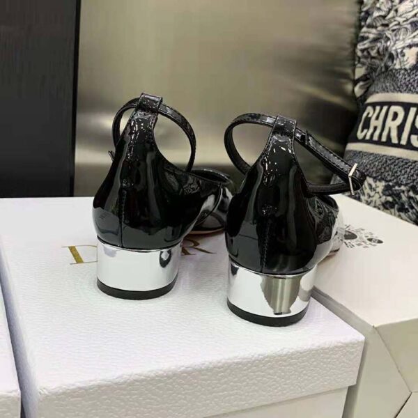 Dior Women La Parisienne Dior Pump Black Patent Calfskin (7)