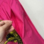 Dior Women Mid-Length Pleated Skirt Pink Cotton Poplin with Multicolor D-Tiger Pop Motif - Imagen 10