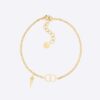 Dior Women Petit CD Bracelet Gold-Finish Metal