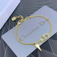 Dior Women Petit CD Bracelet Gold-Finish Metal (1)